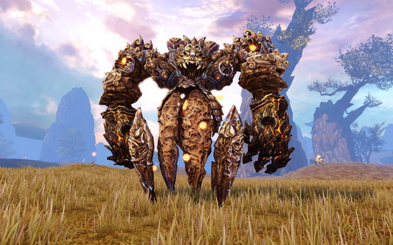 【北宇剑士】作为寻龙目前最高等级的野外精英boss,拥有帅气的外表