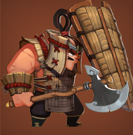 藤甲兵解锁等级:42迅捷的中甲单位,会瞬移到后排小兵简介:瞬步:瞬移到